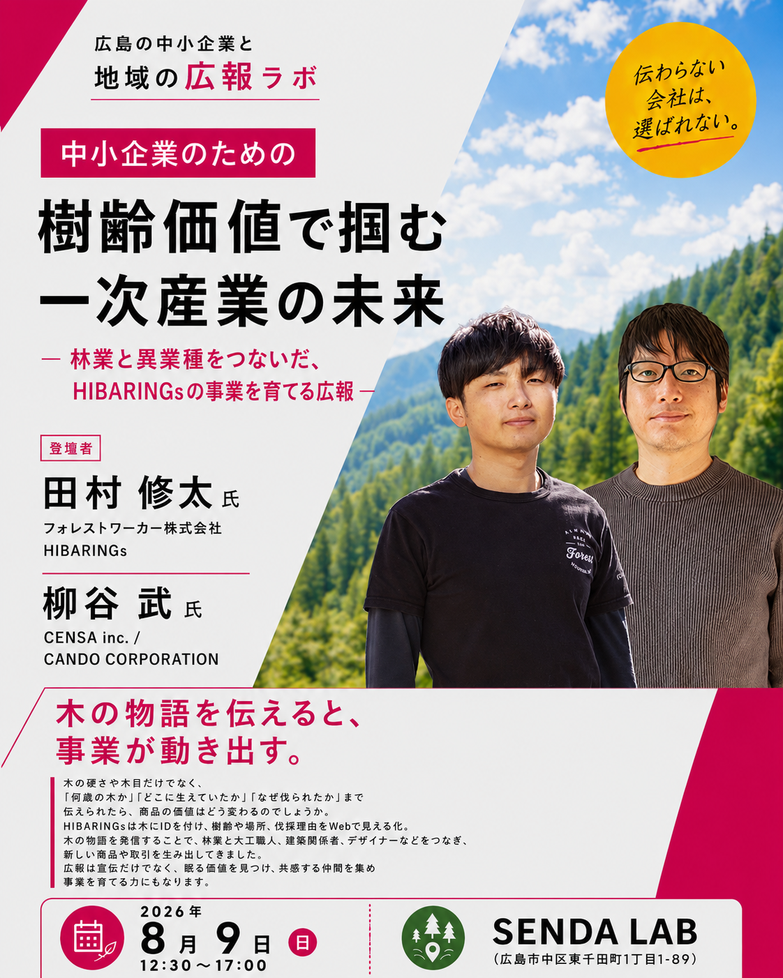 田村氏と柳谷氏